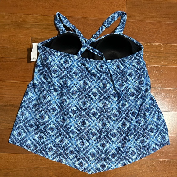 NEW Plus Size Swim Top by Croft & Barrow - Picture 5 of 5